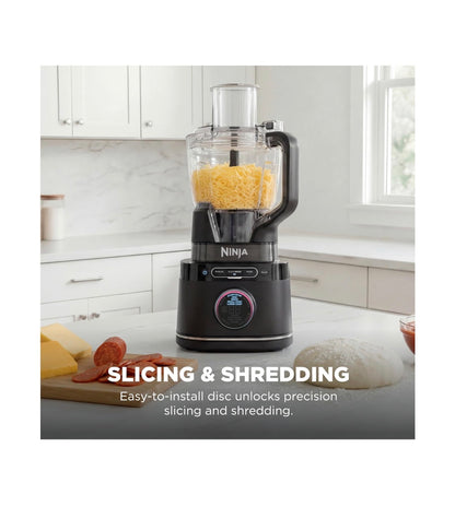 Ninja Kitchen System, Blendsense Tech, 72 Oz, 1800PW, For Smoothies, Cookie Dough, Salsa & More, 8 Cup Processor Bowl, 24 Oz Cup, (Black) (New in Box)