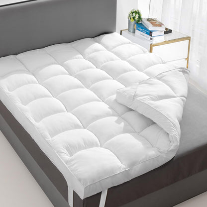 The Duck and Goose Plush Extra Thick Mattress Pad