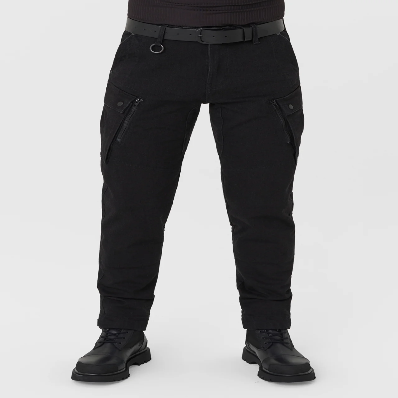 Pando Mark Black AAA Cargo Style Jeans 29x34