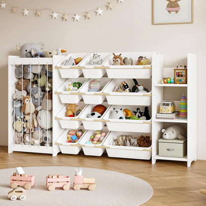 3-in-1 Kids Toy Storage Organizer