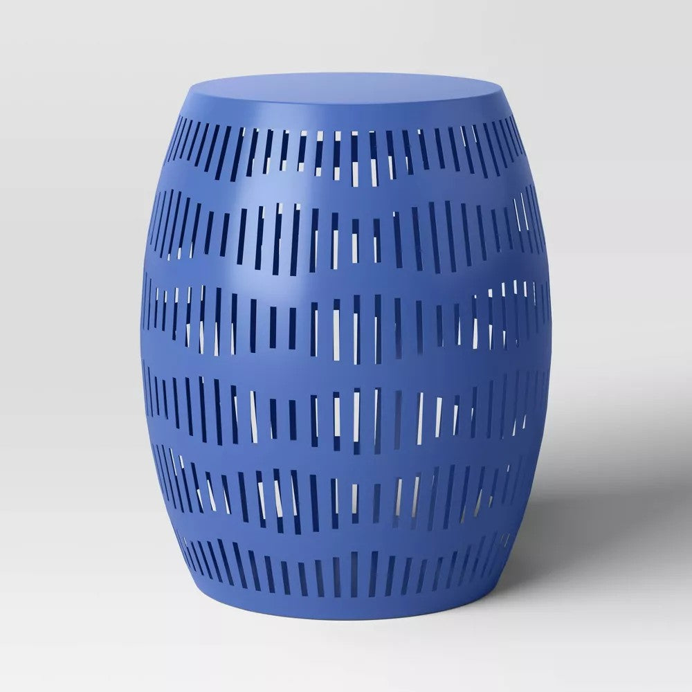 Metal Cutout Round Patio Accent Table - Room Essentials™