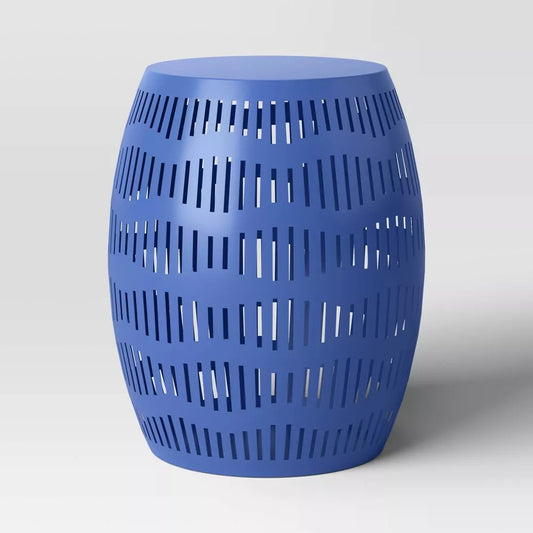 Metal Cutout Round Patio Accent Table - Room Essentials™