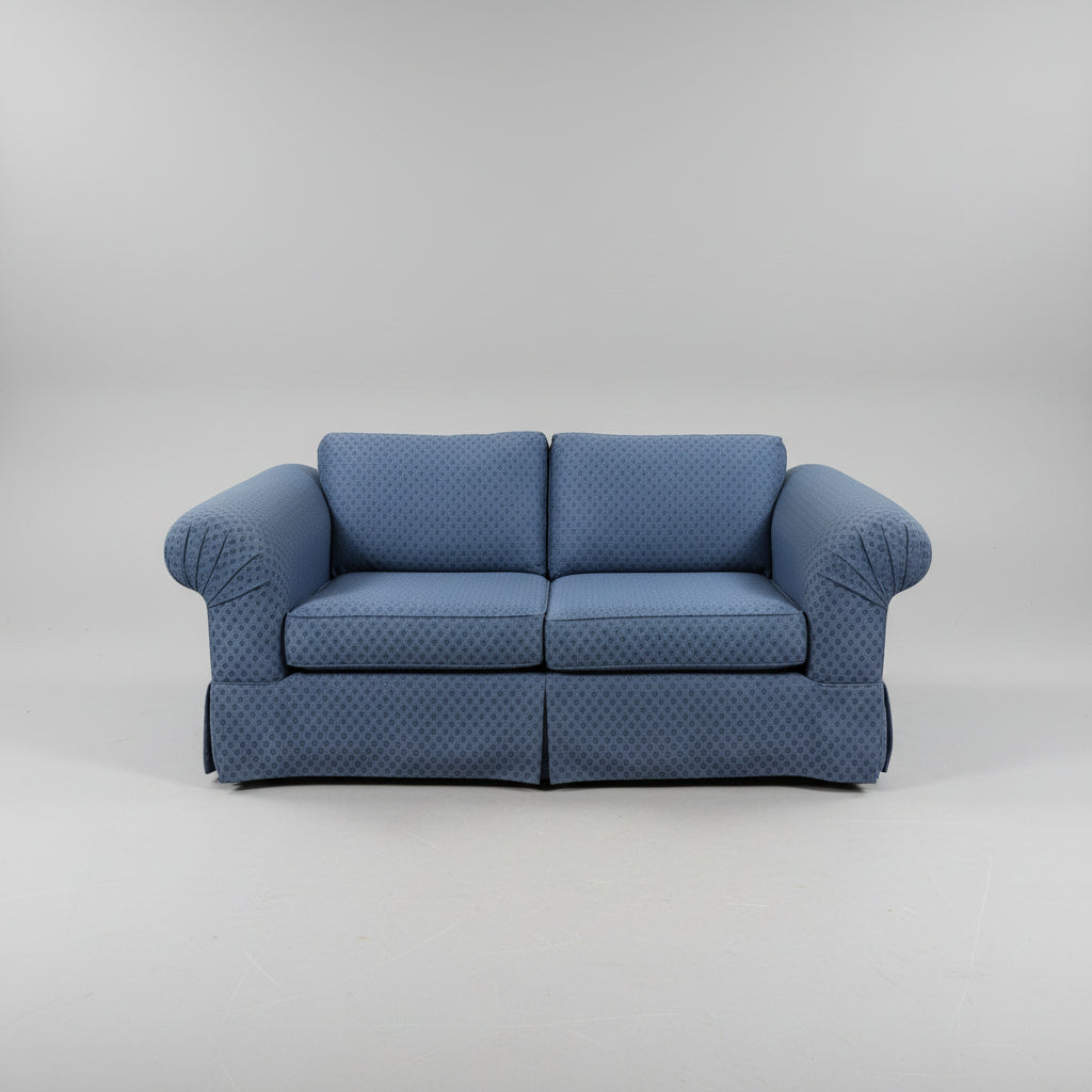 Traditional Upholstered Loveseat Sofa