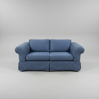 Traditional Upholstered Loveseat Sofa
