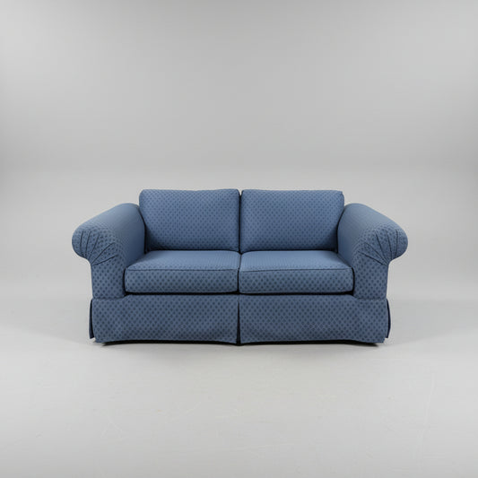 Traditional Upholstered Loveseat Sofa