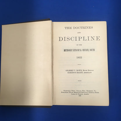 Doctrines and Discipline