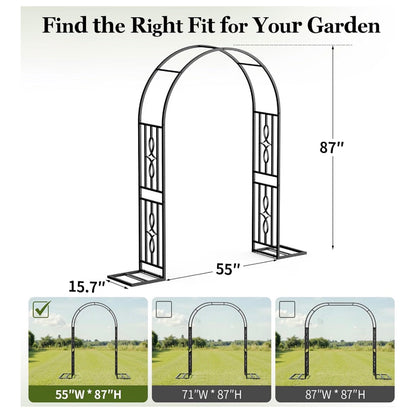 Metal Garden Arch-New in box