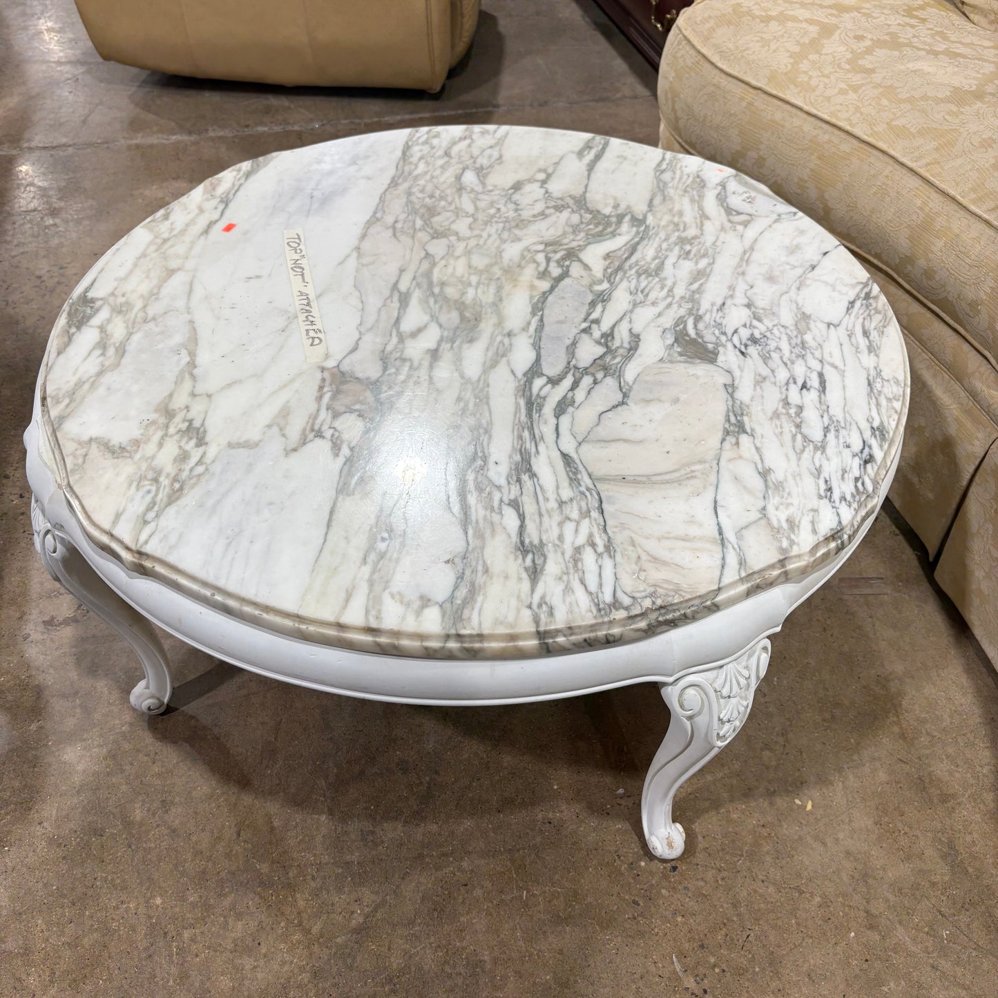 Round Marble Top Table