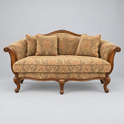 Traditional Ornate settee