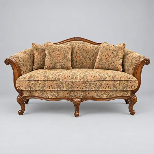 Traditional Ornate settee