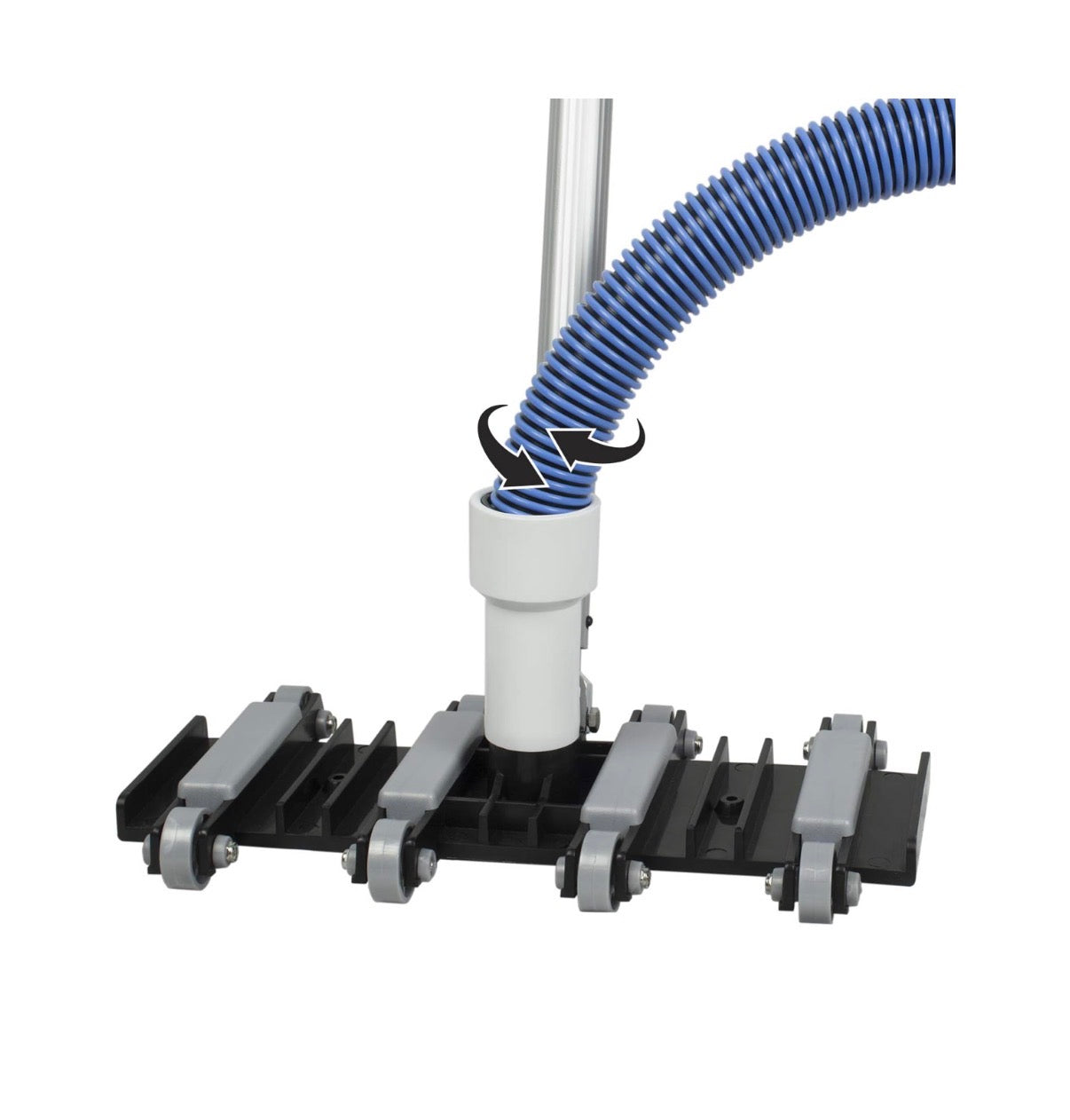 Poolmaster Manual Pool Vacuum Hose 30 Ft. X 1-1/2 Inch for Inground & Above Ground Pools, Not for Automatic Cleaner, Kink Free, Heavy Duty Pool Cleaner Hose with Swivel Cuff Made in USA (New in Box)