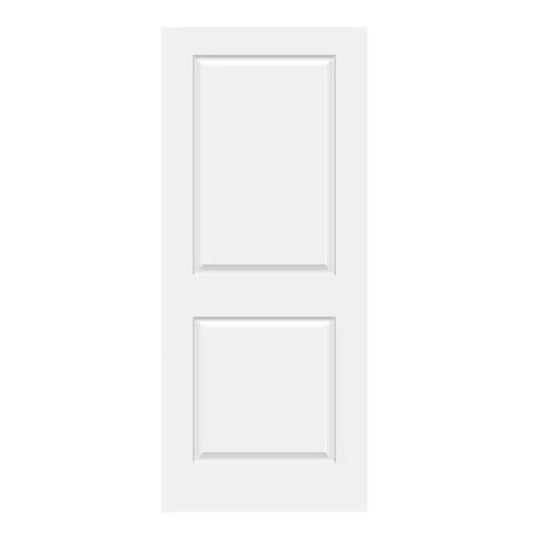 34" x 80" Hollow Core Wood 2 Panel Interior Molded Door, Composite