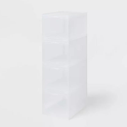 Stackable Small Bin Front Opening Clear - Brightroom™