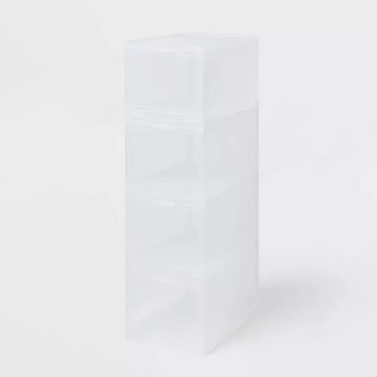 Stackable Small Bin Front Opening Clear - Brightroom™