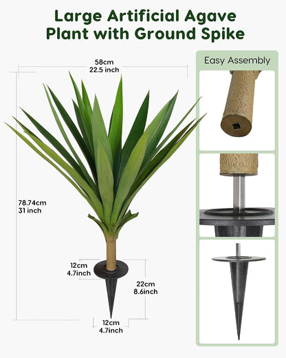Artificial Outdoor Agave Plant