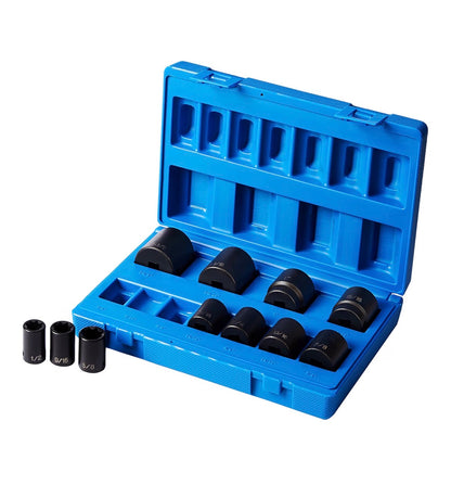 Grey Pneumatic 1/2 Inch Drive 11-Piece 8-Point Standard Socket Set
