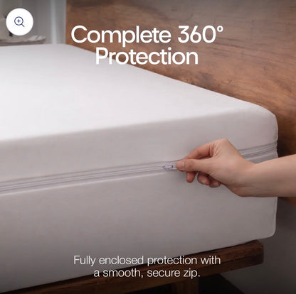 Premium 360 Mattress Encasement Queen Size (New in Box)