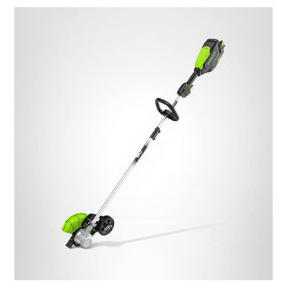 Greenworks 80V All Terrain Brushless Edger, 8 Inch Steel Blade, 2.25 Inch Pro Depth & Tool Free Adjust, 27cc Gas Power Equivalent, Battery and Charger Not Included (New in Box)