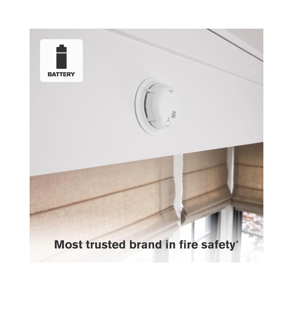 First Alert Battery Smoke Alarm (New in Box)