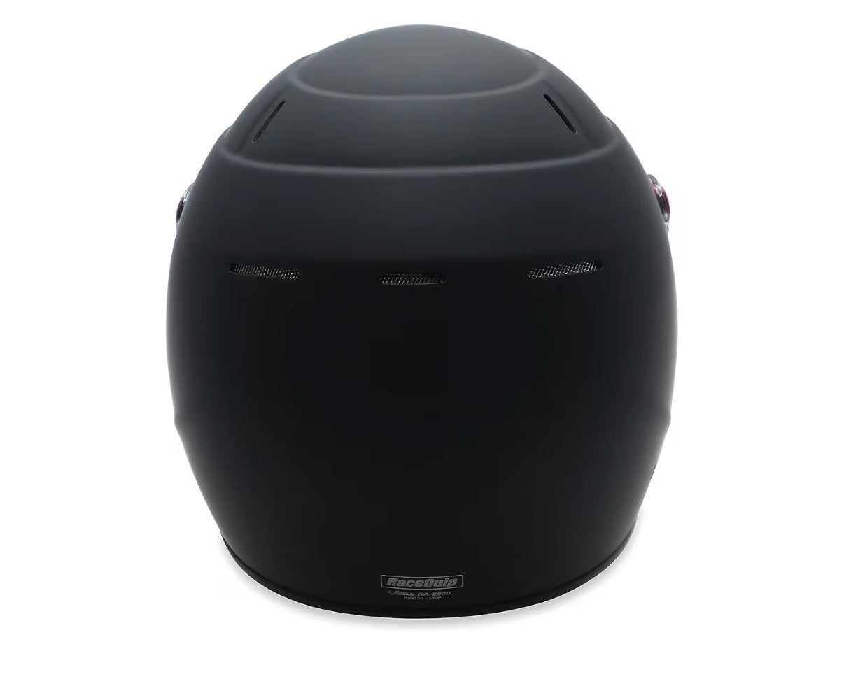 RaceQuip Full Face Helmet PRO20 (Flat Black X-Large)