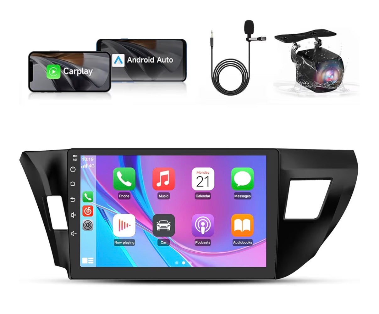 Car Radio Stereo Android 13 for Toyota Corolla 2014, 2015, 2016 with CarPlay (New in Box)