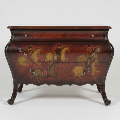 Large Elegant Bombe 3 Drawer Storage Chest