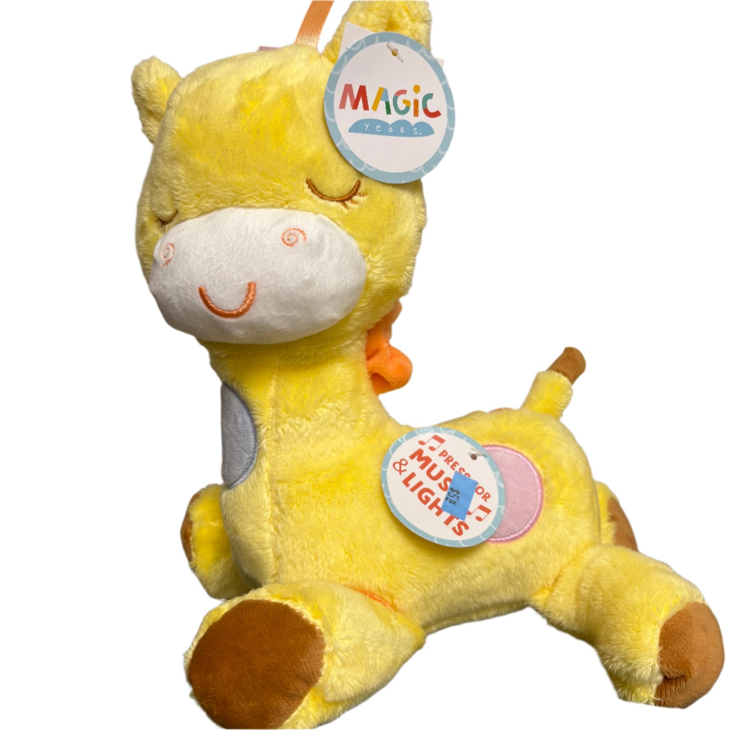 Magic Years Plush Giraffe with Music and Lights