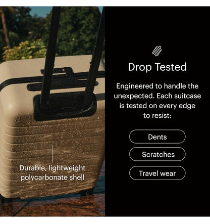 Away Bigger Carry-on Luggage, 23 Inch Lightweight Hardside Spinner Suitcase Durable & Lightweight, Premium 360 Degree Spinner Wheels, Interior Compression System, TSA Approved Lock (Jet Black) (New in Box)