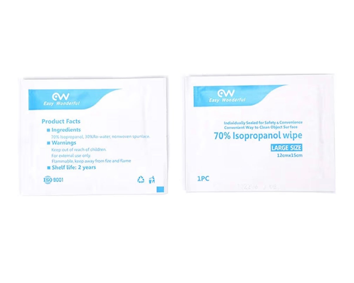 70 Percent Isopropanol Wipes (New in Box)