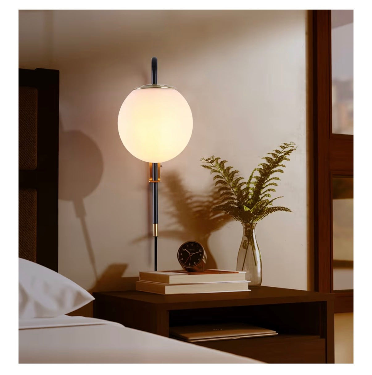 Modern Plug in Wall Light