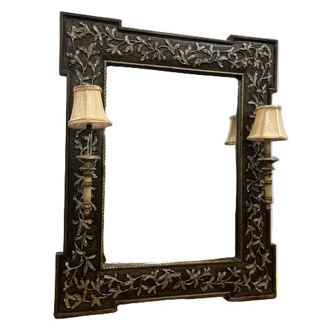 Vintage-Style Wall Mirror