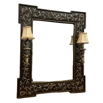 Vintage-Style Wall Mirror