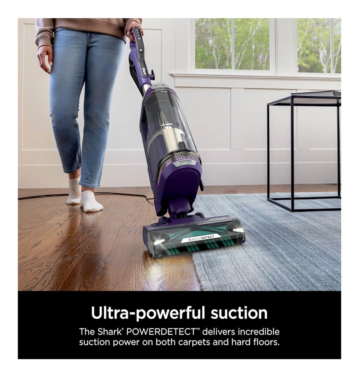 Shark POWERDETECT Upright Vacuum Cleaner with HEPA Filter