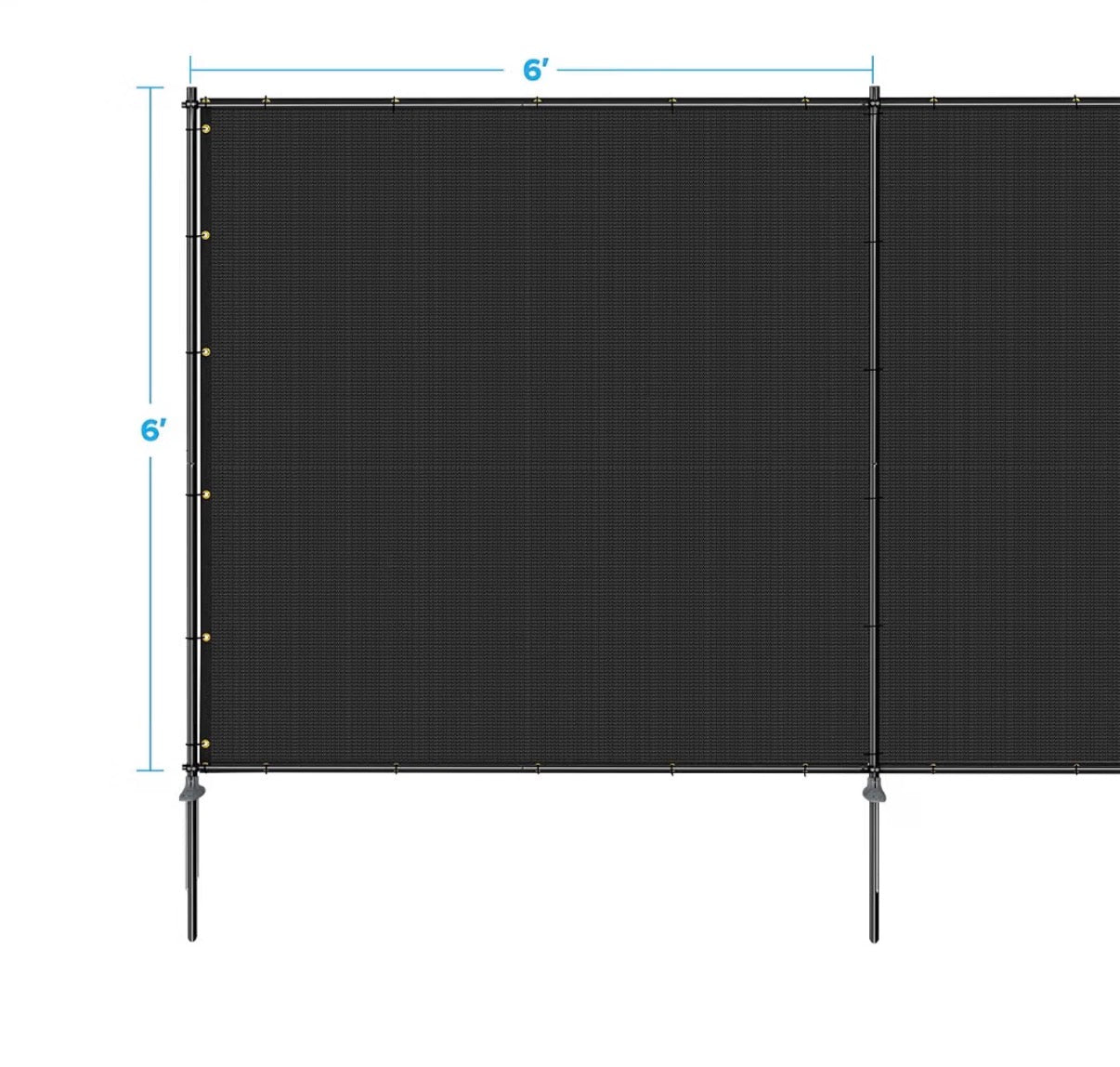 Patio 6 ft. X 12" Outdoor Privacy Screen