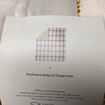 Plaid Plush Throw Blanket with Faux Shearling Reverse - Threshold™