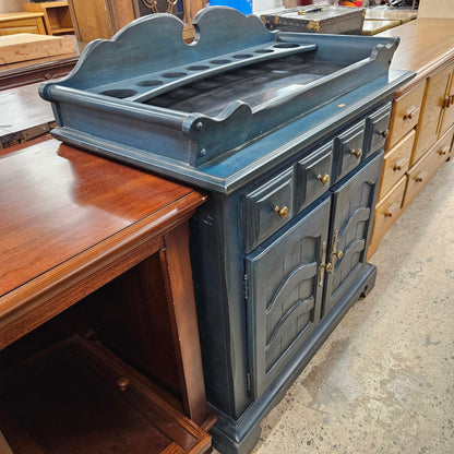 Deep Teal Dry Sink Bar