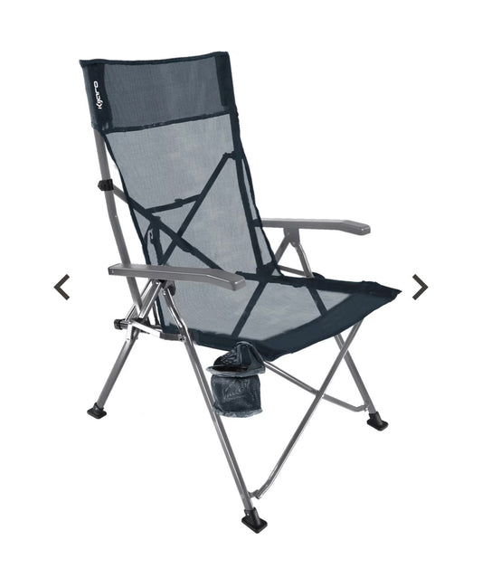 Kijaro Cross Air Chair (Denali Gray) (New in Box)