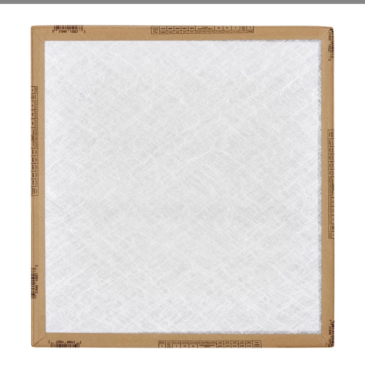 Flanders 10055.011820 18 Inch X 20 Inch X 1 Inch EZ Flow II Spun Fiberglass Disposable Furnace Filter (Pack of 12) (New in Box)