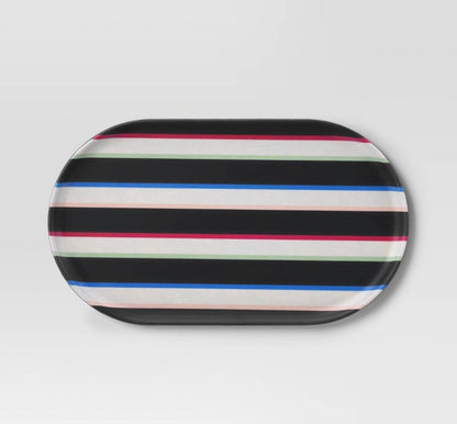 3pk Melamine trays black/pink Room Essentials