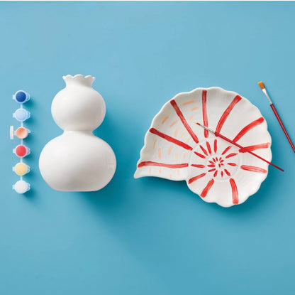 Mondo Llama Ceramic Vase & Plate Kit