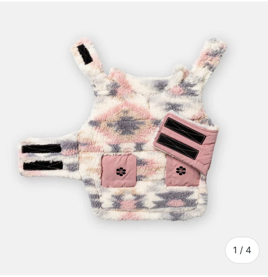 Free Country Pink Clay Dog/Cat Pet Jacket S (New)