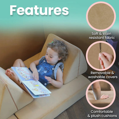 Critter Sitters Lil Lounger Kids Play Couch