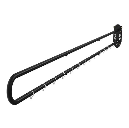 Partition Curtain Rod U Shaped Curtain Rod 6.56 Feet