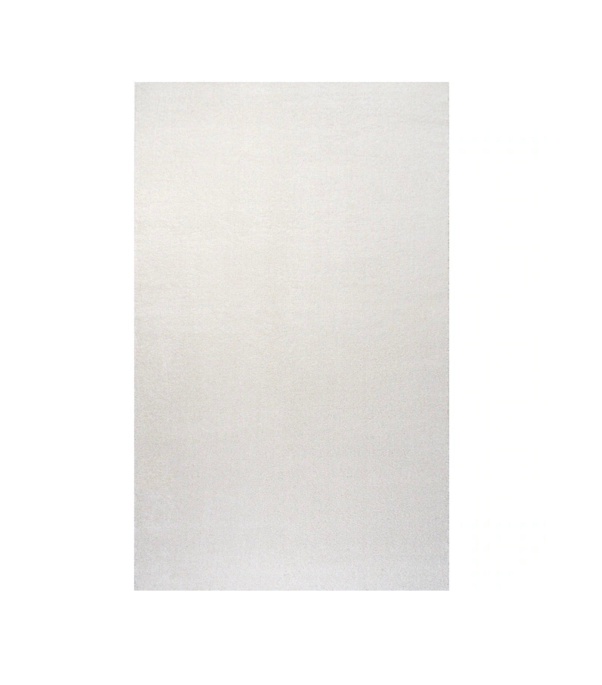 Super Soft Haze 9 Ft X 12 Ft. Loomed Polypropylene Cream Rectangular Indoor Solid Mid Century Modern (New)
