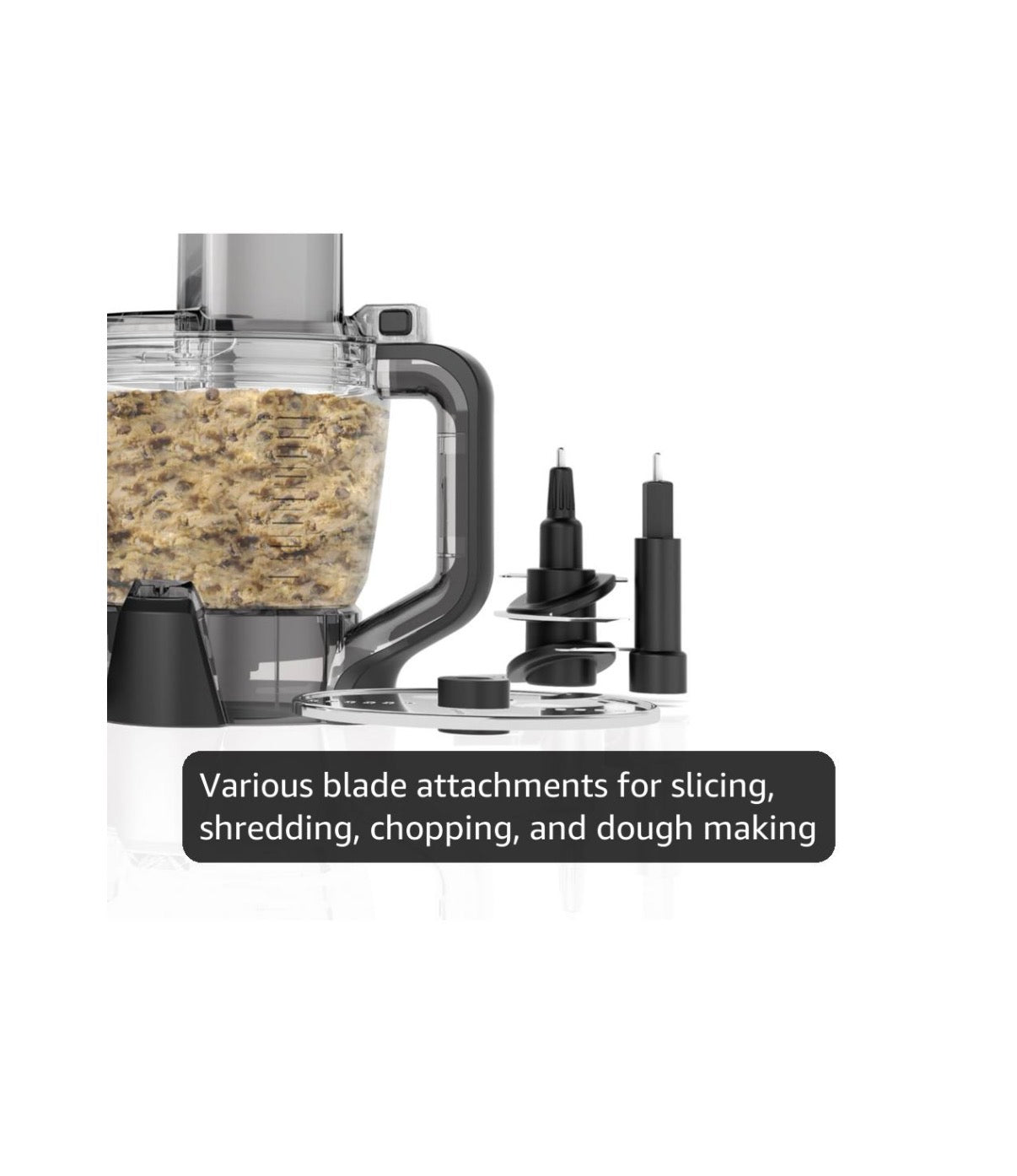 Ninja Kitchen System, Blendsense Tech, 72 Oz, 1800PW, For Smoothies, Cookie Dough, Salsa & More, 8 Cup Processor Bowl, 24 Oz Cup, (Black) (New in Box)