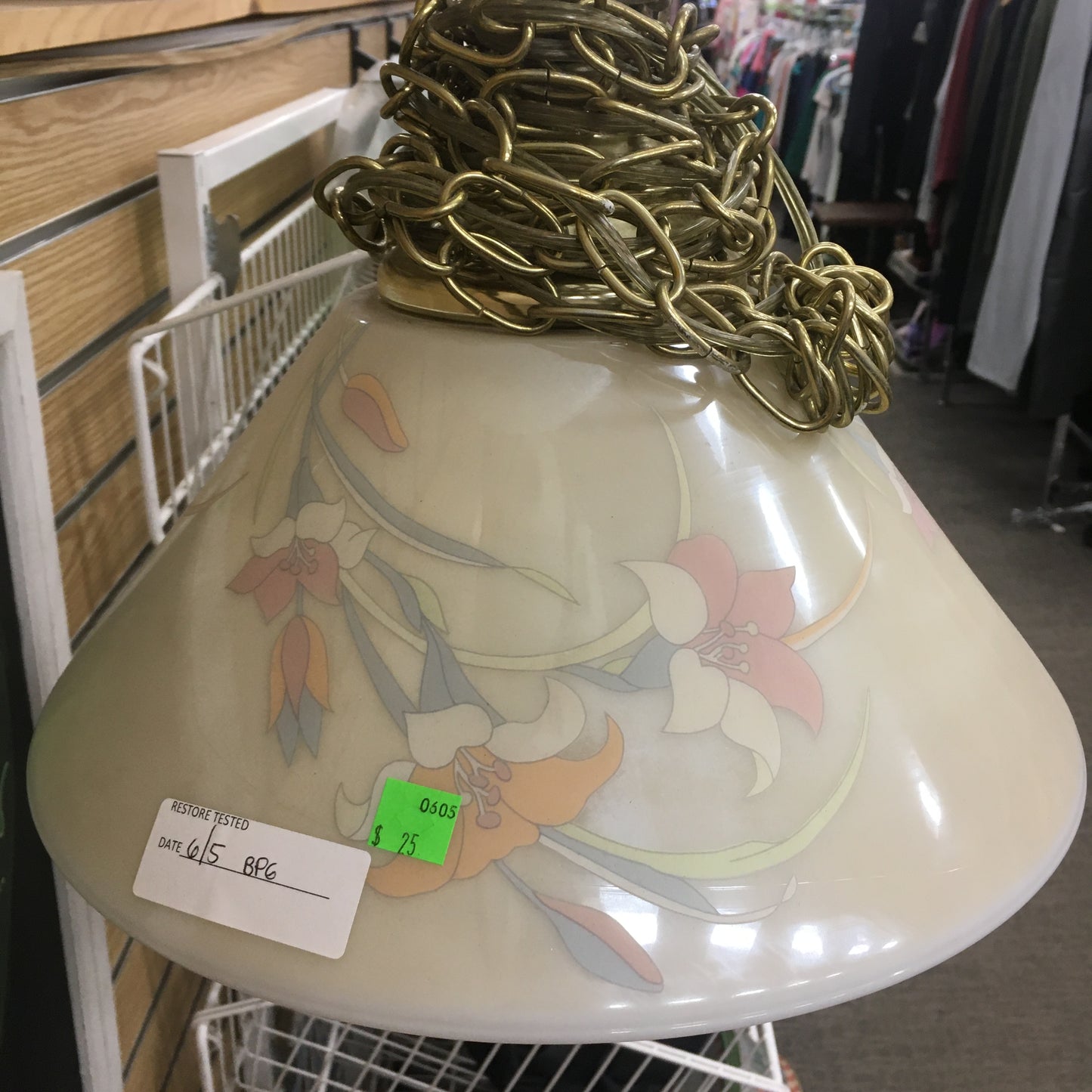Floral Pendant Light