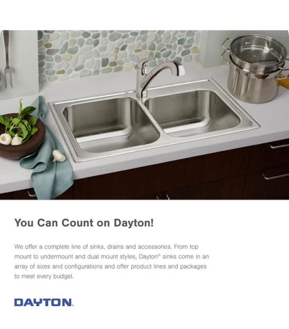 Dayton Undermount 23.5 Inch X 18.25 Inch Stainless Steel Single Bowl 18-Gauge Kitchen Sink (New in Box)