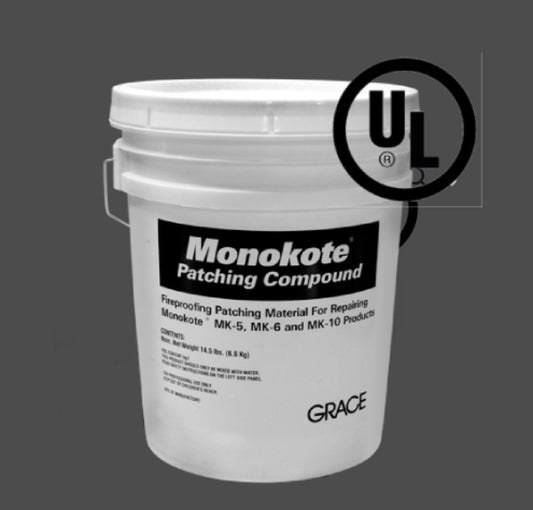 Monokote Patching Compound Fireproofing Patching Material for Repairing Monokote MK-5, MK-6 and MK-10 Products