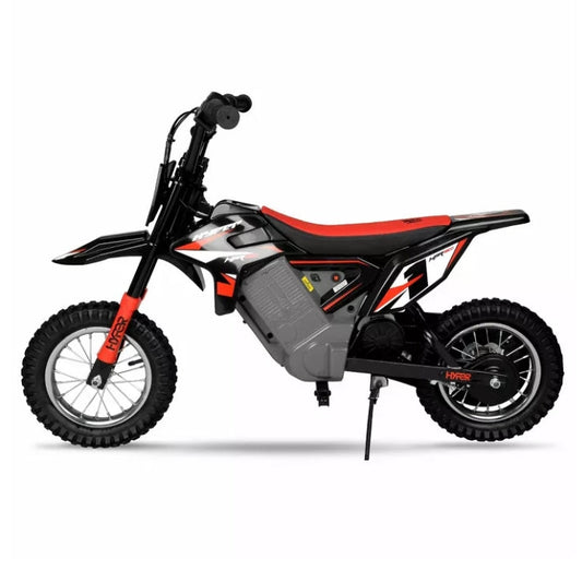 Hyper HPR350 Dirt Bike 24 Volt Electric Motorcycle for Kids' - Exclusive Red/Black