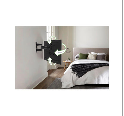 Sanus Premium Full Motion TV Wall Mount for 32-55 TVs (Black) (New in Box)